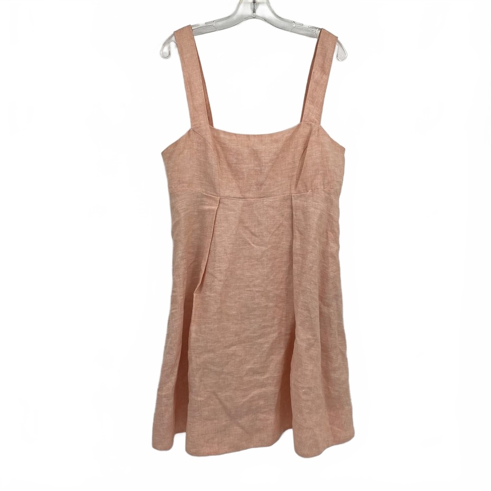Banana Republic Pink 100% Cotton Mini Dress | Women’s Size 14 (Regular)